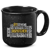911 Dispatcher Rescue Dispatch EMS Police First Responder 15oz Campfire Ceramic Mug