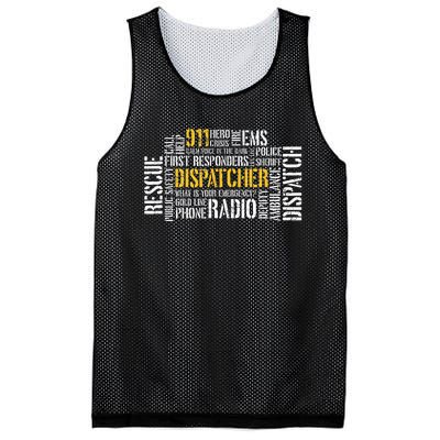 911 Dispatcher Rescue Dispatch EMS Police First Responder Mesh Reversible Basketball Jersey Tank