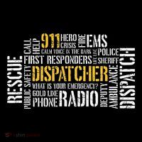 911 Dispatcher Rescue Dispatch EMS Police First Responder Tie-Dye T-Shirt