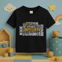 911 Dispatcher Rescue Dispatch EMS Police First Responder Toddler T-Shirt