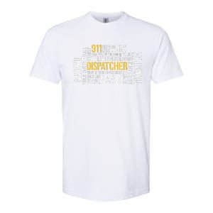 911 Dispatcher Rescue Dispatch EMS Police First Responder Softstyle CVC T-Shirt