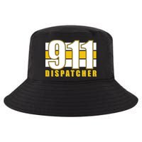 911 Dispatcher Thin Gold Line Cool Comfort Performance Bucket Hat