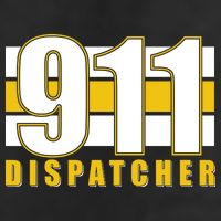 911 Dispatcher Thin Gold Line Cool Comfort Performance Bucket Hat