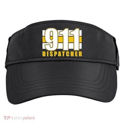 911 Dispatcher Thin Gold Line Adult Drive Performance Visor