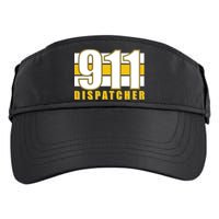 911 Dispatcher Thin Gold Line Adult Drive Performance Visor