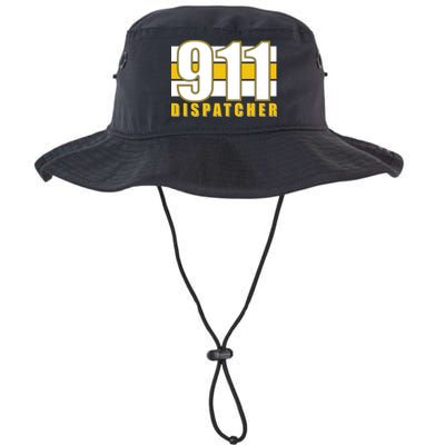 911 Dispatcher Thin Gold Line Bucket Hat