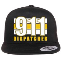 911 Dispatcher Thin Gold Line Flatbill Hat