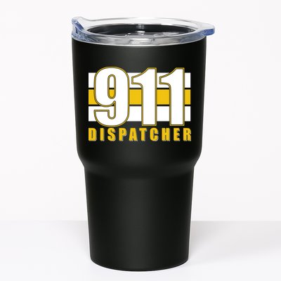 911 Dispatcher Thin Gold Line Tumbler