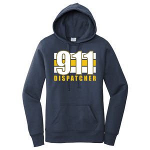 911 Dispatcher Thin Gold Line Women's Pullover Hoodie