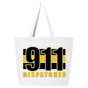 911 Dispatcher Thin Gold Line 25L Jumbo Tote