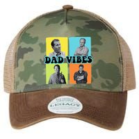 90’S Dad Vibes Funny Dad Life FatherS Day Legacy Tie Dye Trucker Hat