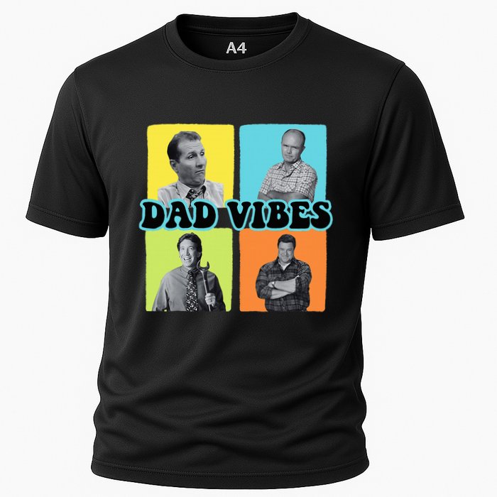 90’S Dad Vibes Funny Dad Life FatherS Day Cooling Performance Crew T-Shirt
