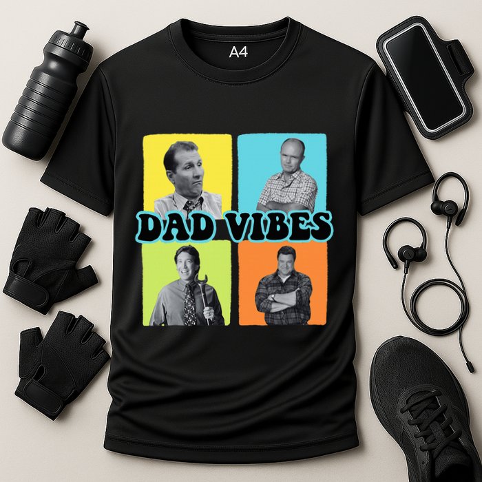 90’S Dad Vibes Funny Dad Life FatherS Day Cooling Performance Crew T-Shirt