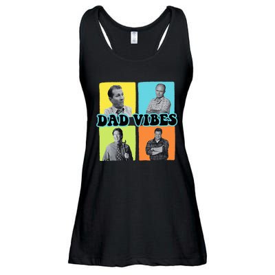 90’S Dad Vibes Funny Dad Life FatherS Day Ladies Essential Flowy Tank