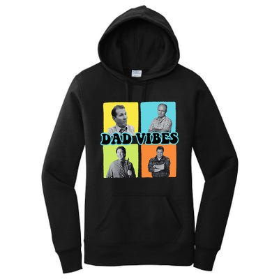 90’S Dad Vibes Funny Dad Life FatherS Day Women's Pullover Hoodie