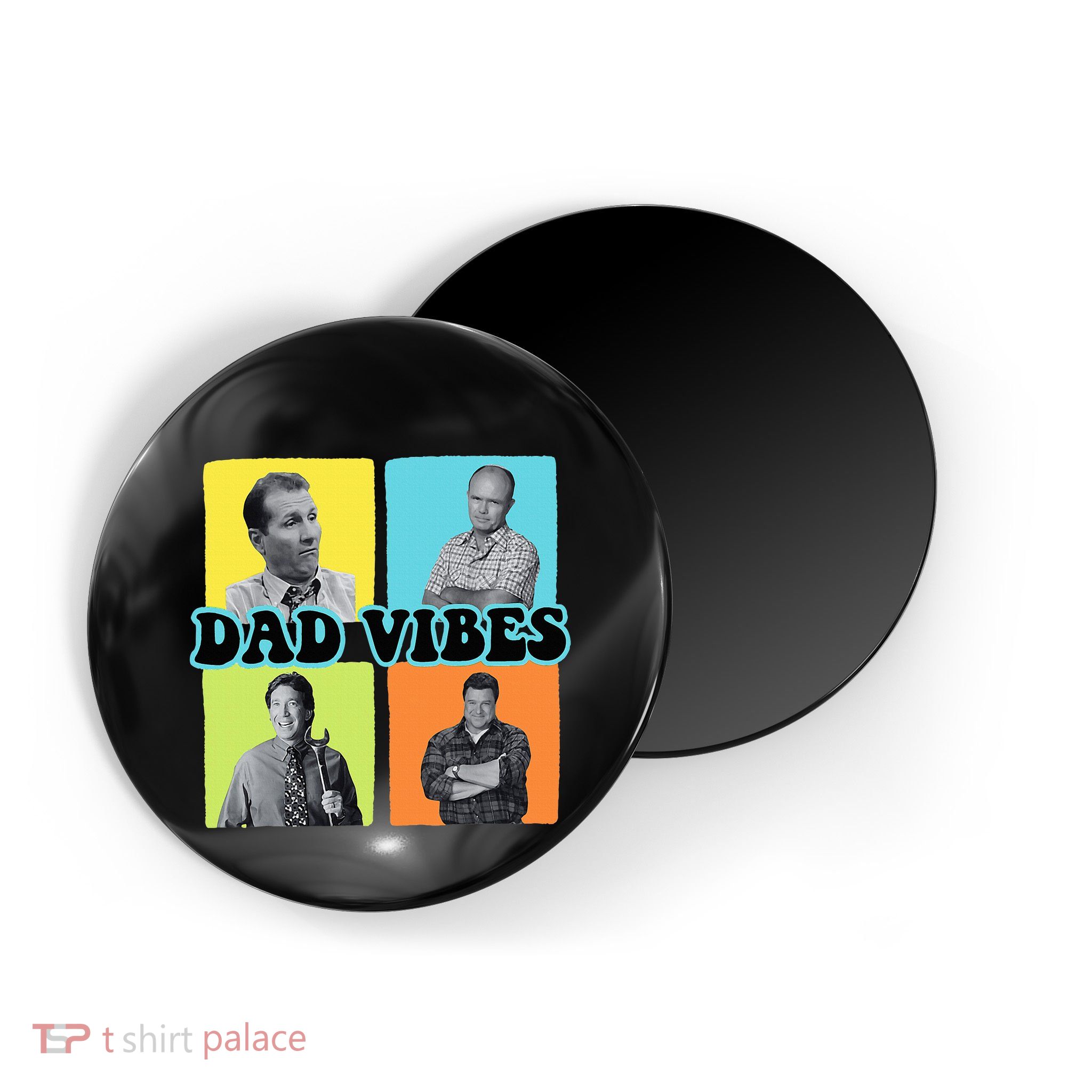 90’S Dad Vibes Funny Dad Life FatherS Day Magnet
