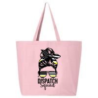 911 Dispatcher Week Dispatch Squad American Flag Messy Bun 25L Jumbo Tote