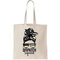 911 Dispatcher Week Dispatch Squad American Flag Messy Bun Bag