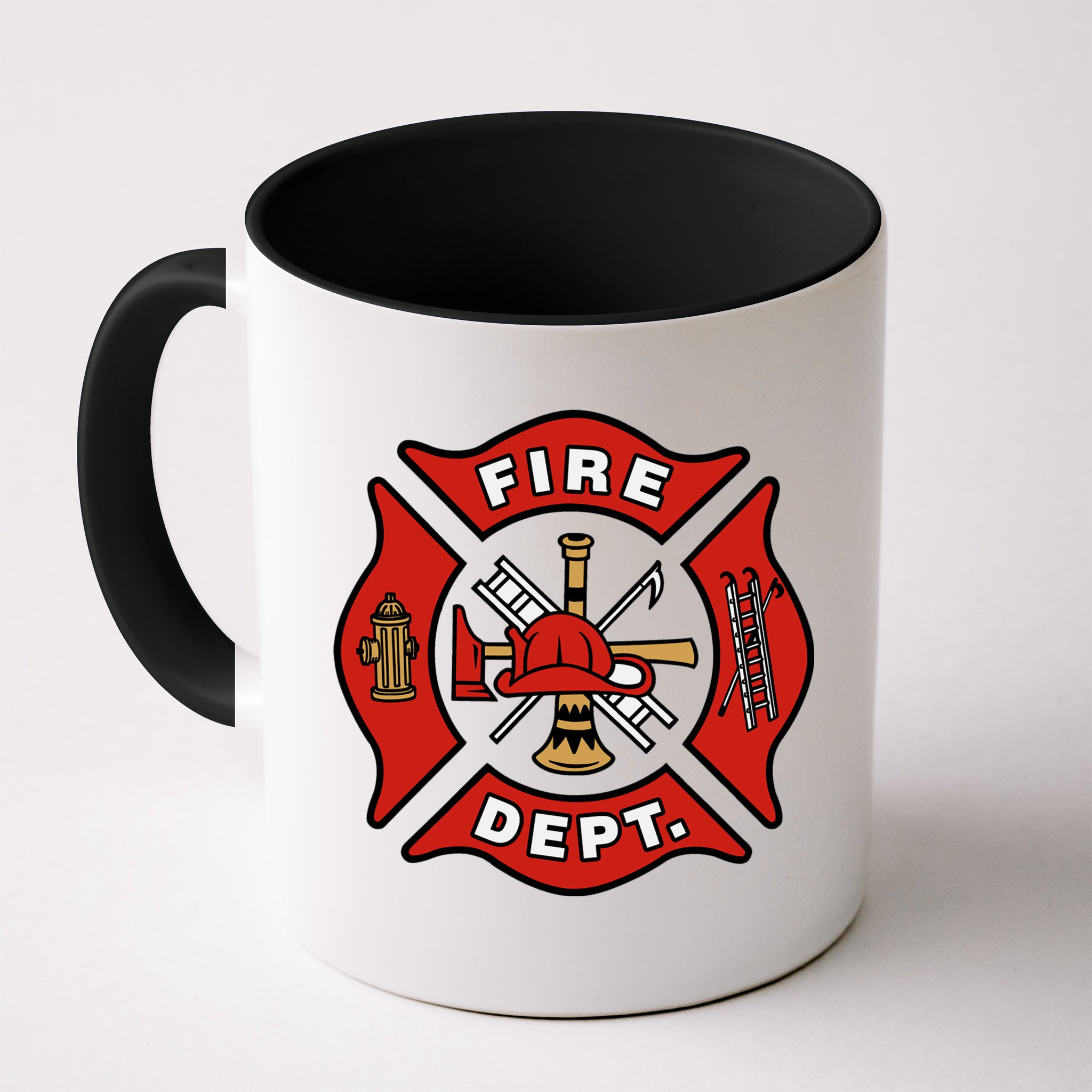 9/11 Fire Department Pocket Logo FDNY 20TH Anniversary Back & Front Mug