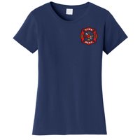 9/11 Fire Department Pocket Logo FDNY 20TH Anniversary Back & Front Women's T-Shirt