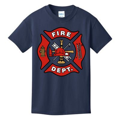 9/11 Fire Department Pocket Logo FDNY 20TH Anniversary Back & Front Kids T-Shirt