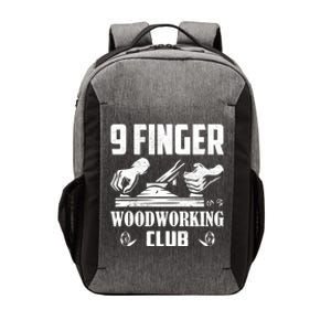 9 Finger Woodworking Club Woodworker Carpenter Gift Vector Backpack