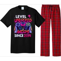 9th Gaming Birthday gift Level 9 Unlocked Awesome Video Game 2014 Birthday Pajama Set