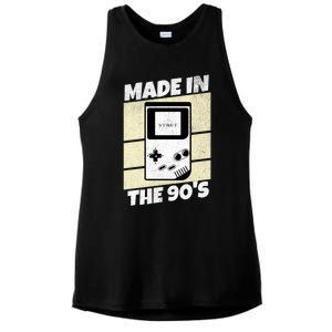 90S Gamer Gaming Funny Video Gamer From The 1990s Great Gift Ladies PosiCharge Tri-Blend Wicking Tank