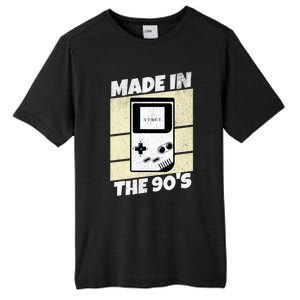 90S Gamer Gaming Funny Video Gamer From The 1990s Great Gift Tall Fusion ChromaSoft Performance T-Shirt