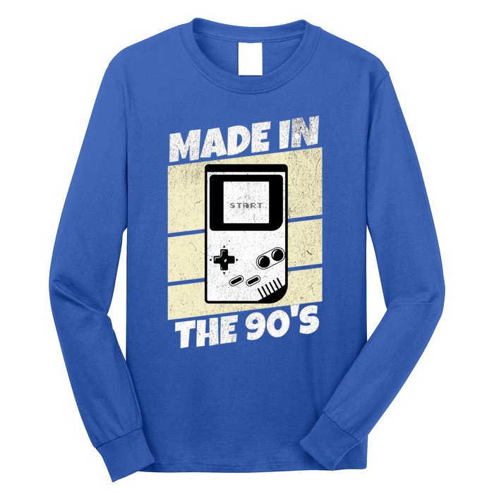 90S Gamer Gaming Funny Video Gamer From The 1990s Great Gift Long Sleeve Shirt