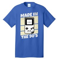 90S Gamer Gaming Funny Video Gamer From The 1990s Great Gift Tall T-Shirt