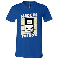 90S Gamer Gaming Funny Video Gamer From The 1990s Great Gift V-Neck T-Shirt