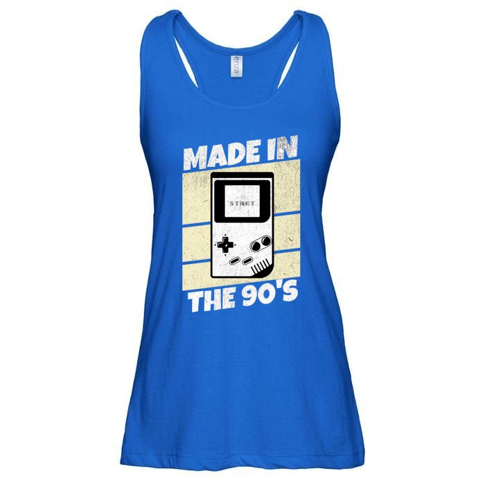 90S Gamer Gaming Funny Video Gamer From The 1990s Great Gift Ladies Essential Flowy Tank