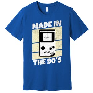 90S Gamer Gaming Funny Video Gamer From The 1990s Great Gift Premium T-Shirt