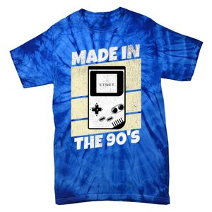 90S Gamer Gaming Funny Video Gamer From The 1990s Great Gift Tie-Dye T-Shirt