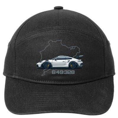 992 Gt3 Rs Nordschleife 7-Panel Snapback Hat
