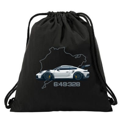 992 Gt3 Rs Nordschleife Drawstring Bag