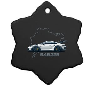 992 Gt3 Rs Nordschleife Ceramic Star Ornament