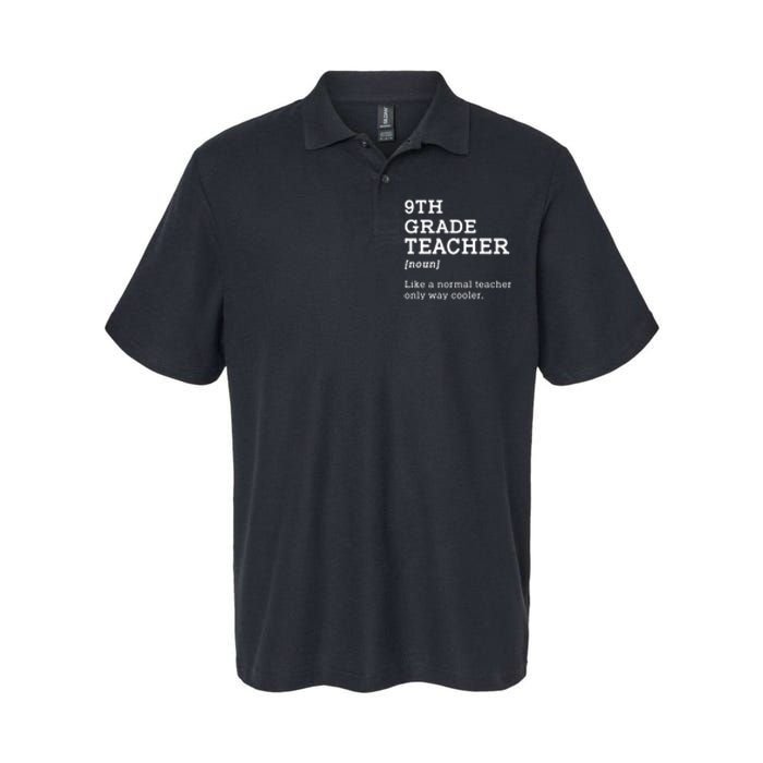 9th Grade Teacher Back To School Idea For Ninth Grade Teacher Gift Softstyle Adult Sport Polo