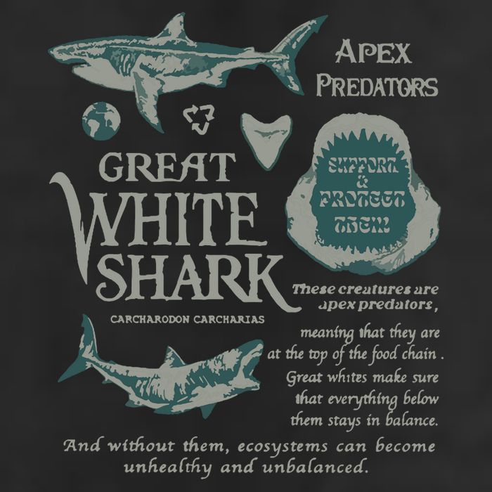 90S Great White Shark Adult Drive Performance Visor