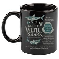 90S Great White Shark 11oz C Handle Ceramic Mug