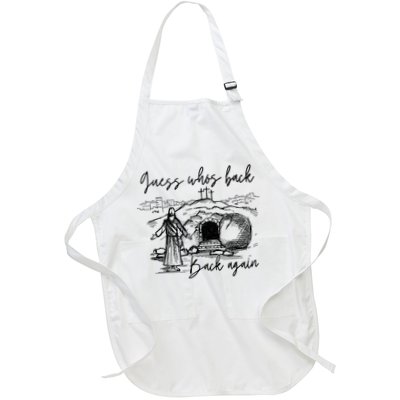 90s Guess WhoS Back Again Vintage Funny Jesus Apron