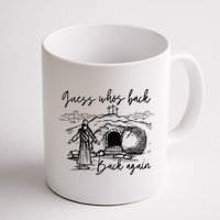 90s Guess WhoS Back Again Vintage Funny Jesus Mug