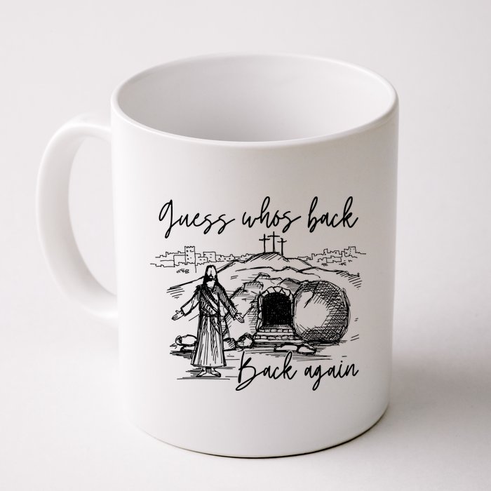90s Guess WhoS Back Again Vintage Funny Jesus Mug