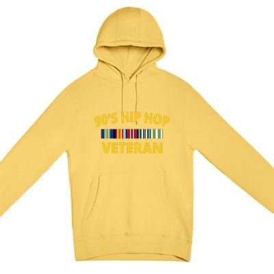 90s Hip Hop Veteran Premium Pullover Hoodie