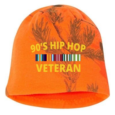 90s Hip Hop Veteran Kati - Camo Knit Beanie