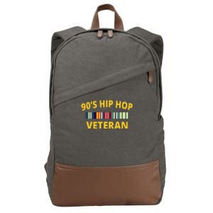 90s Hip Hop Veteran Cotton Canvas Backpack