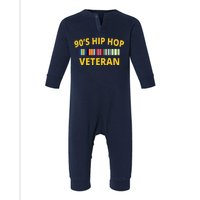 90s Hip Hop Veteran Infant Fleece One Piece