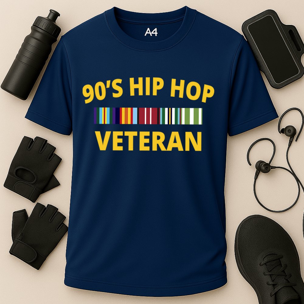 90s Hip Hop Veteran Cooling Performance Crew T-Shirt