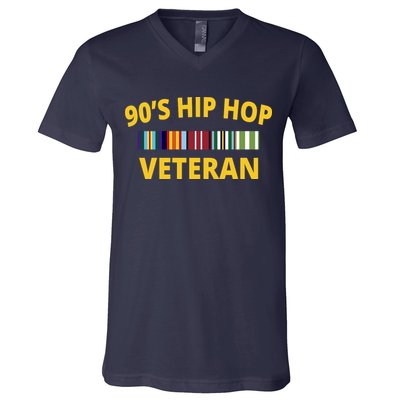 90s Hip Hop Veteran V-Neck T-Shirt